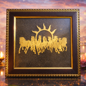Seven Horses Pyrite frame
