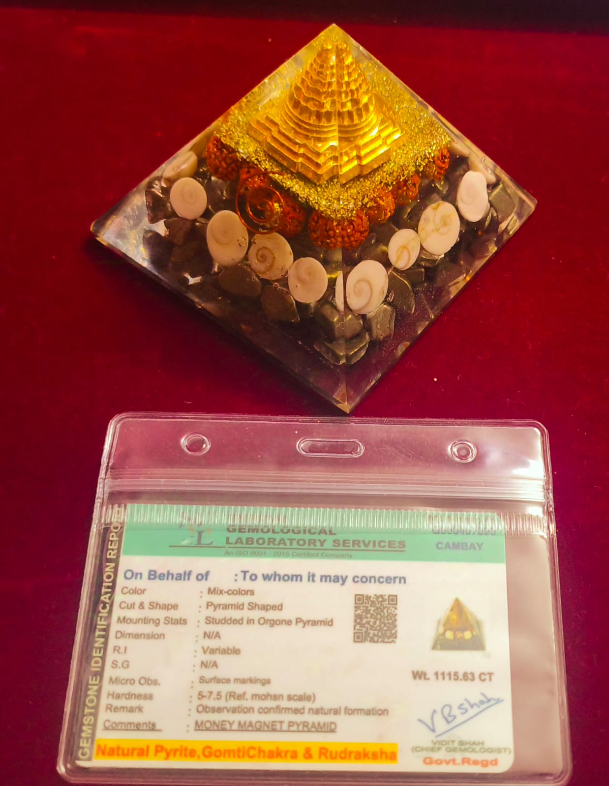 SHREE YANTRA LAKSHMI PYRAMID - Image 2